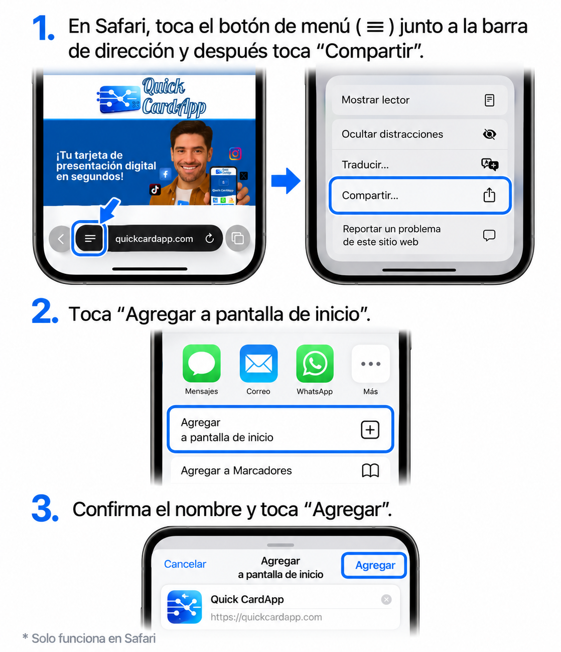 Instrucciones iOS